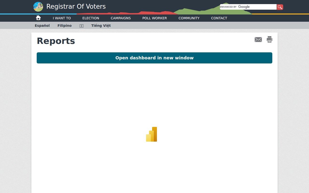 Lemon Grove voter registration reports available from San Diego County